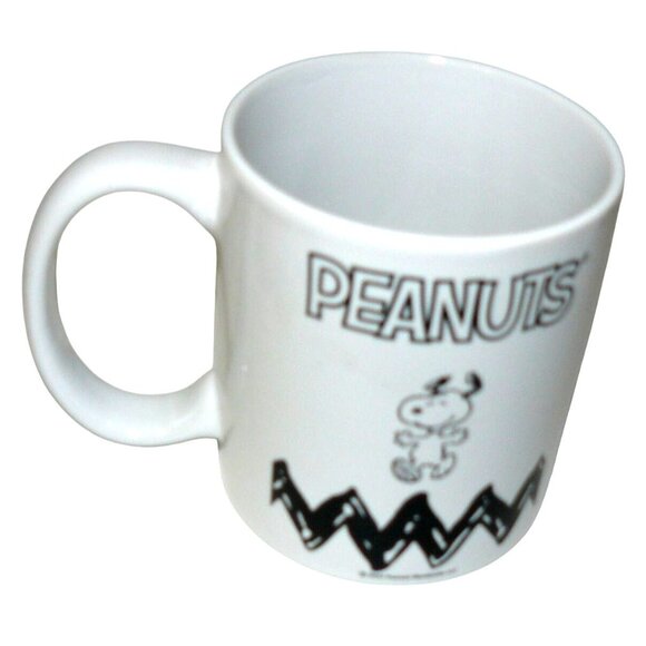 Peanuts Snoopy Charlie Brown & Lucy Ceramic Coffee Tea Mug Cup Zak Designs - Picture 2 of 5